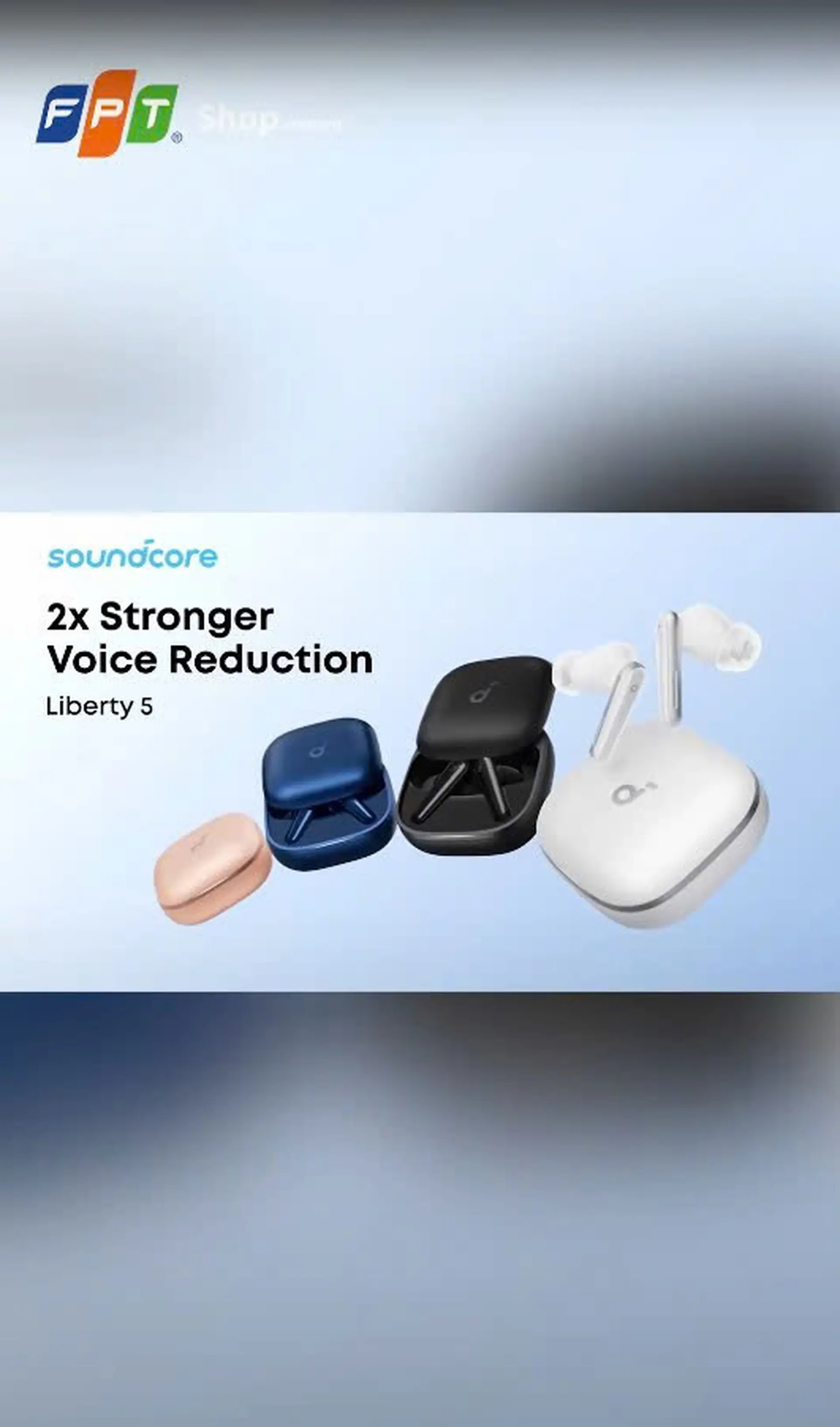 Tai nghe Bluetooth nhét tai Anker Soundcore Liberty 5