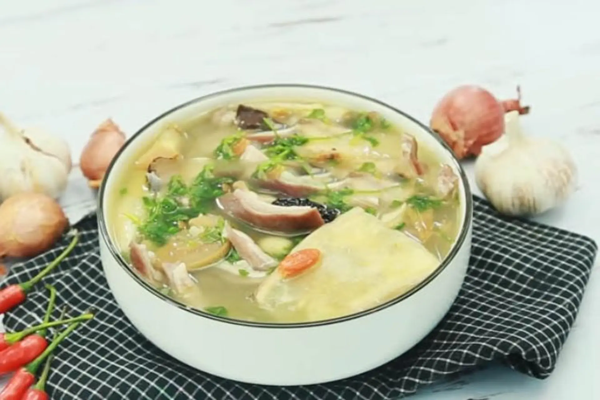 Dạ dày hầm thuốc bắc: Thơm ngon, bổ khí huyết chiêu đãi cả gia đình ngày đông 