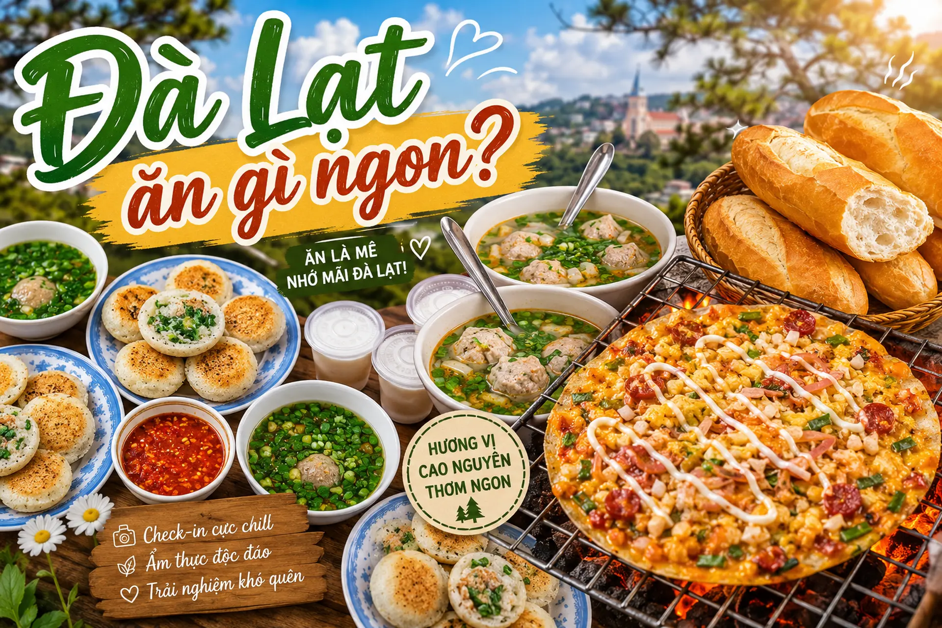 Đà Lạt ăn gì ngon? Danh sách 23 món nhất định phải thử khi đến thành phố ngàn hoa