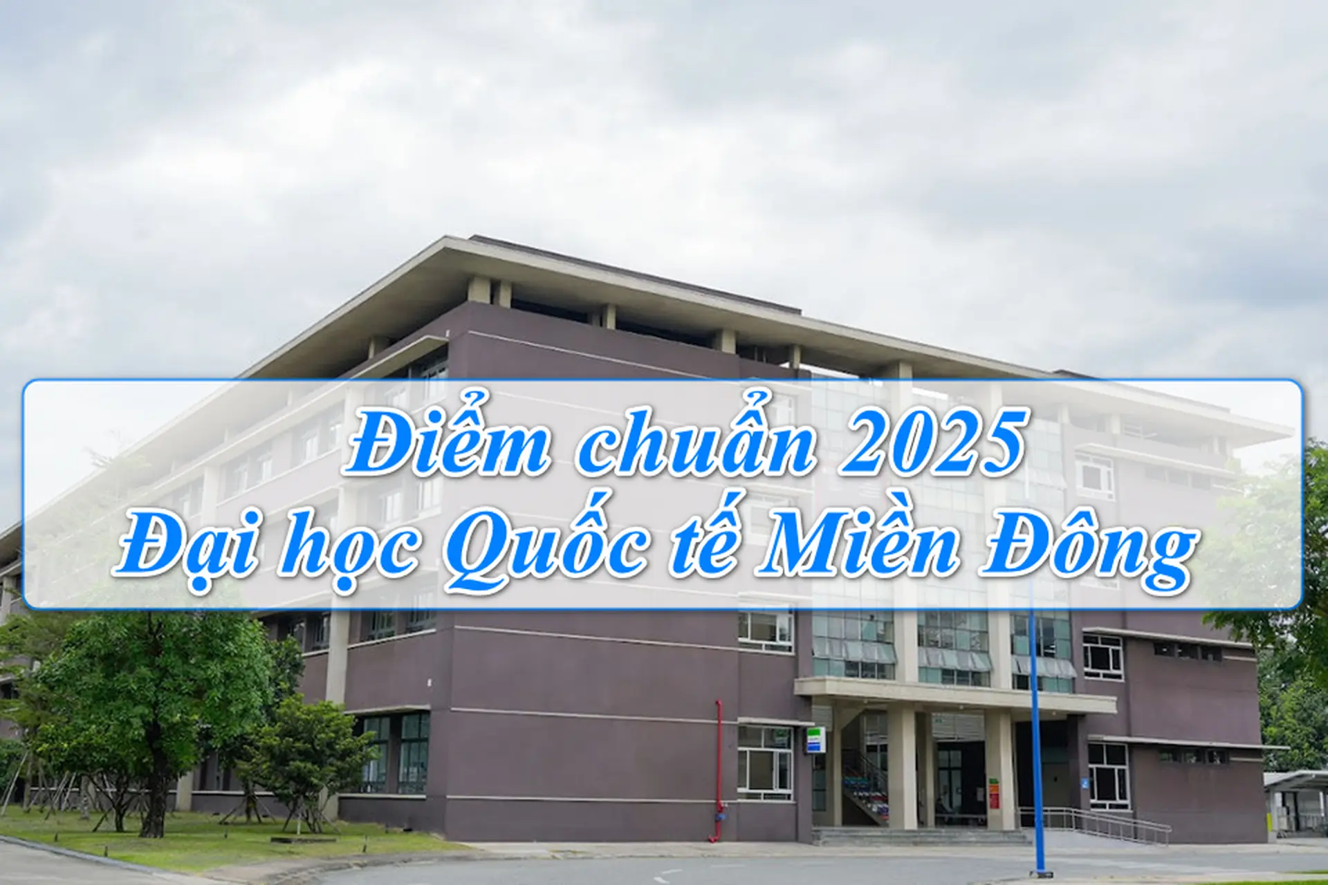 Chi tiết điểm chuẩn Đại học Quốc tế Miền Đông 2025 cho tất cả các ngành đào tạo