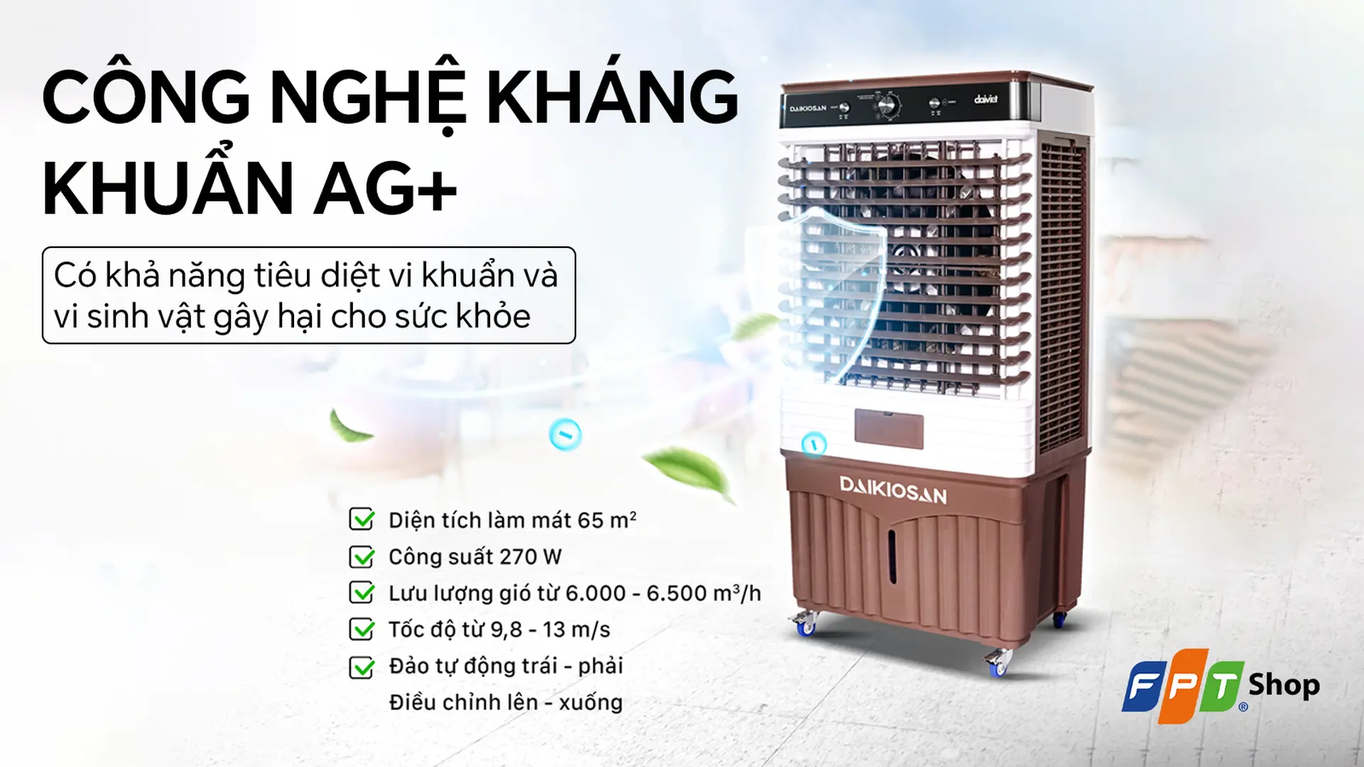 Quạt điều hòa Daikiosan DM208 270W