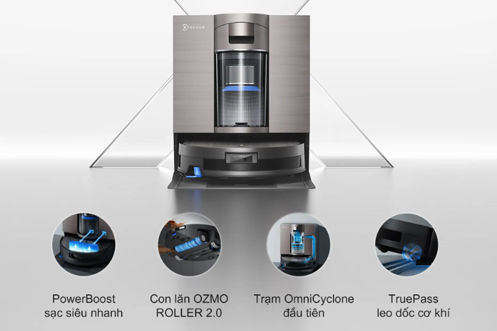 Đánh giá Ecovacs X11 OmniCyclone: Robot hút bụi lau nhà cao cấp