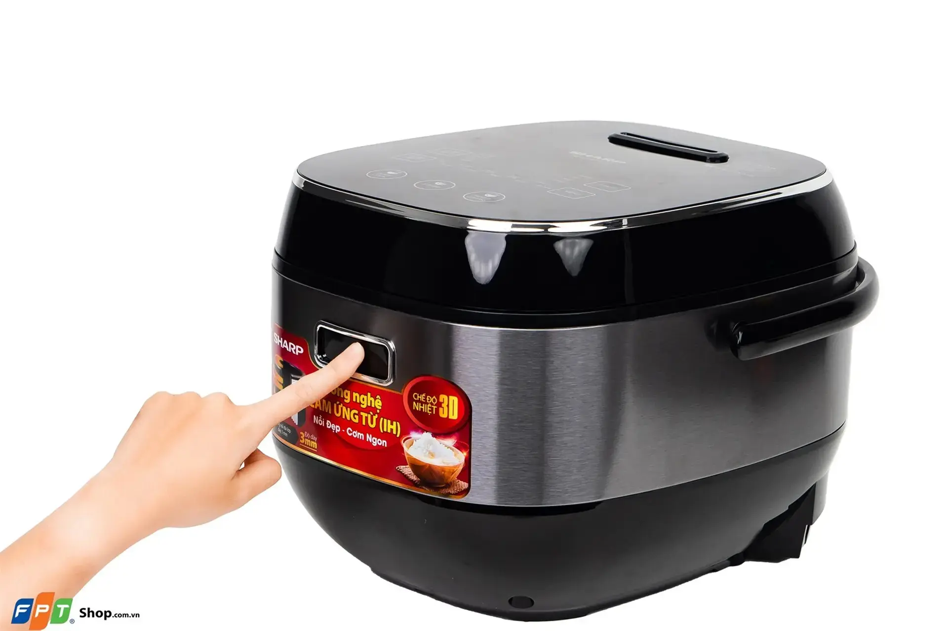 Đánh giá nồi cơm điện cao tần Sharp KS IH191V chi tiết: Cơm dẻo ngon, giữ nhiệt tốt