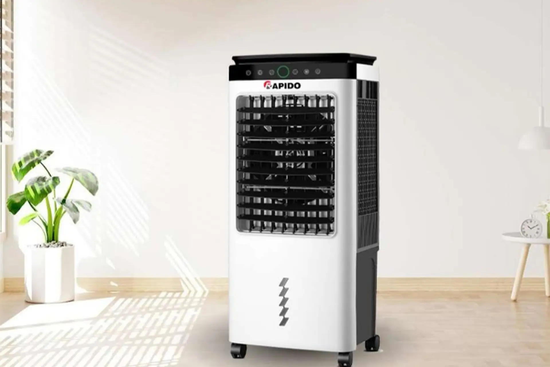 Đánh giá quạt điều hòa Rapido 6000D: Công suất 80W, mát nhanh, tiết kiệm điện