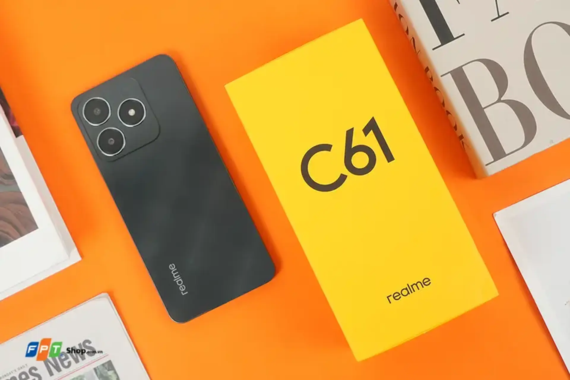 Đánh giá realme C61 chi tiết về thiết kế bền bỉ, hiệu năng ổn định và pin lâu dài
