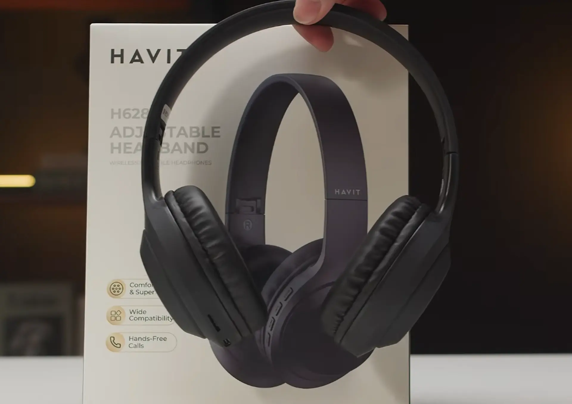 Đánh giá tai nghe Havit H628BT: Thiết kế gập gọn, pin 8 giờ, Bluetooth 5.1