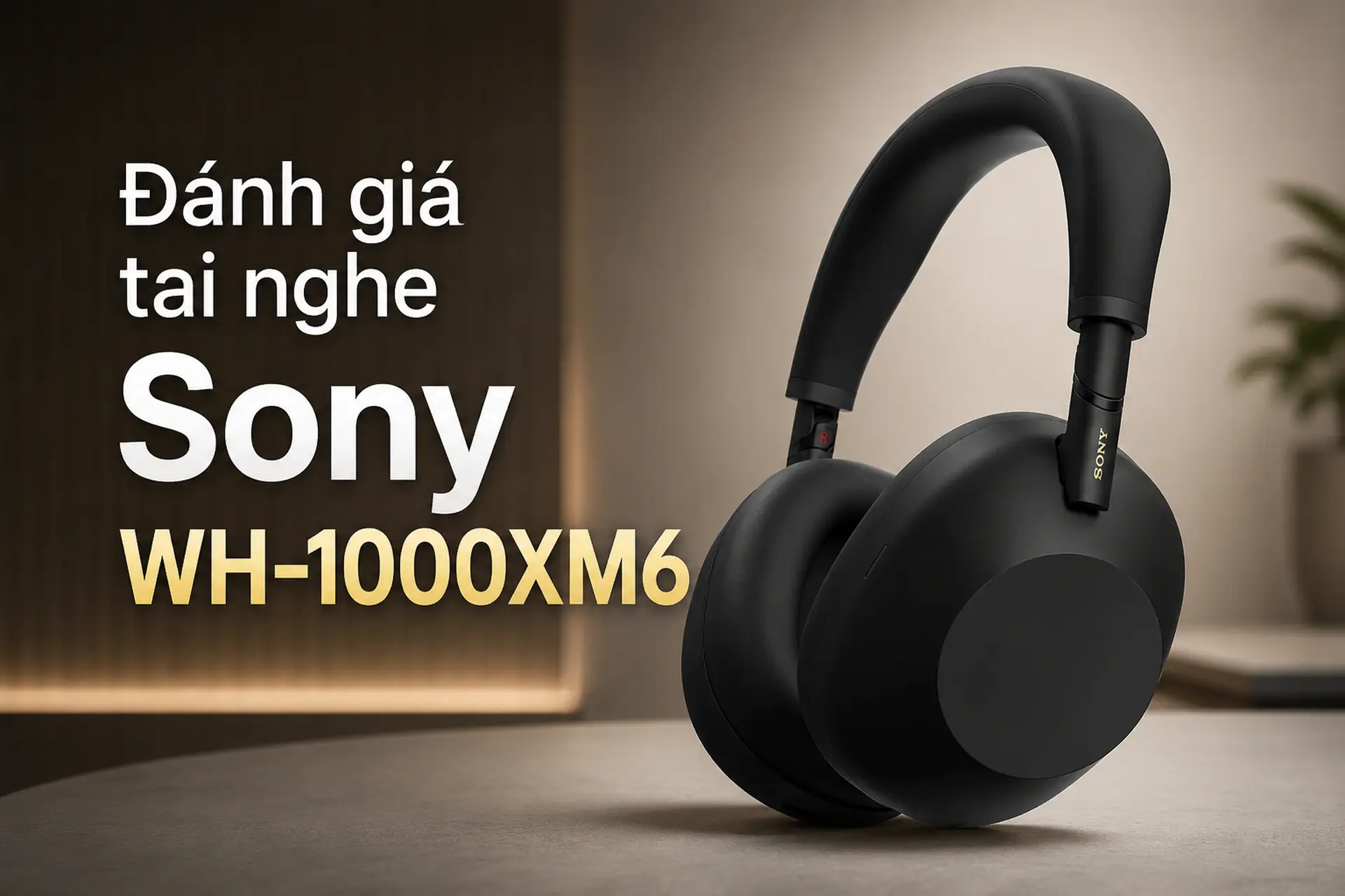 Đánh giá tai nghe Sony WH-1000XM6: Thiết kế gấp gọn, chống ồn vượt trội, âm thanh sống động
