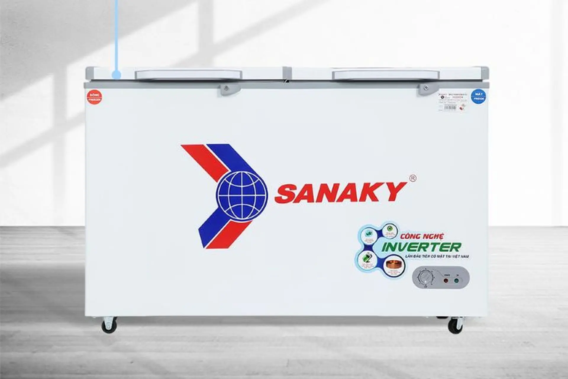 Đánh giá tủ đông Sanaky 365 lít VH-5699W3 chi tiết về thiết kế và các công nghệ