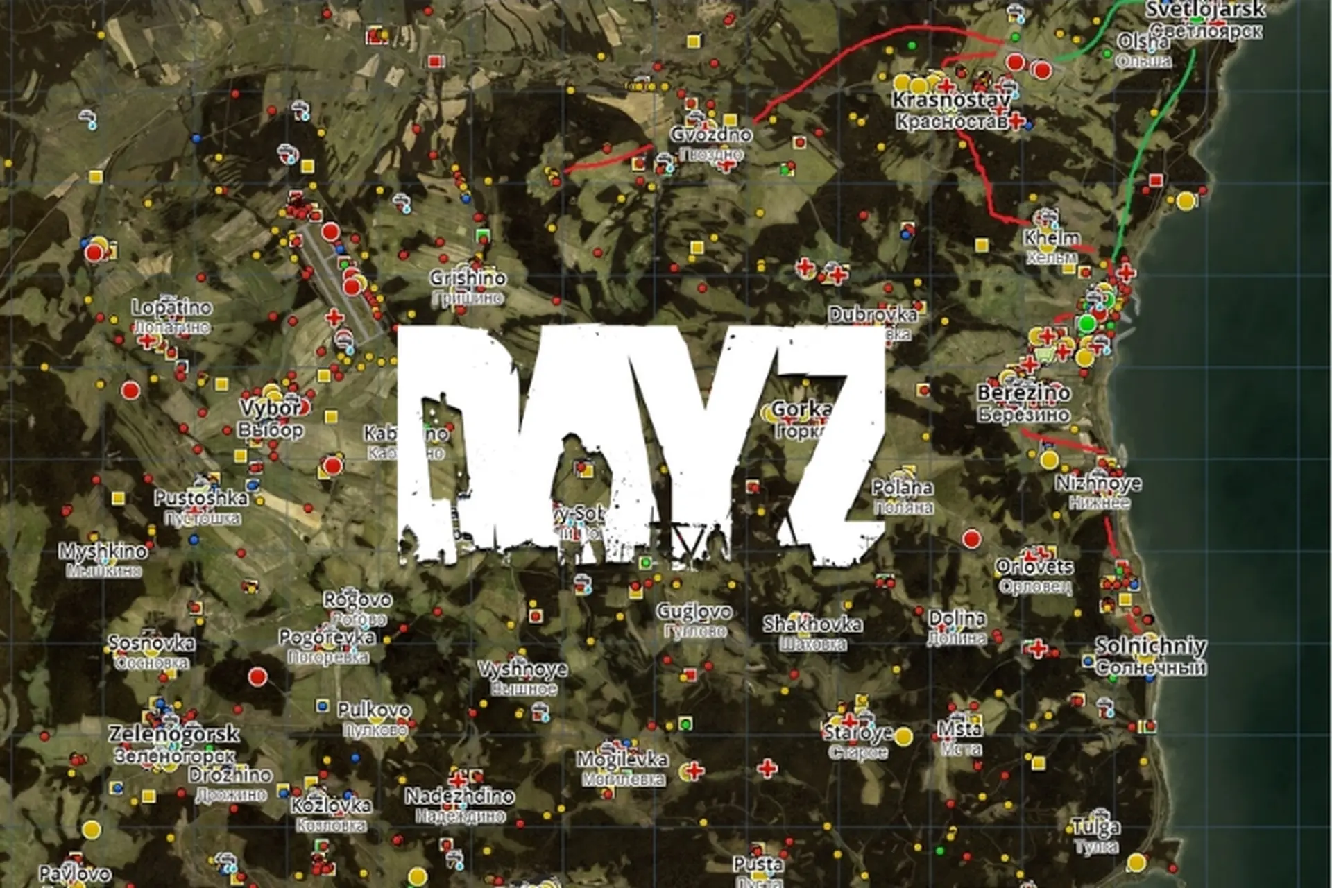 Tất tần tật về DayZ map – Hệ thống bản đồ hardcore & cẩm nang sinh tồn cho game thủ newbie 