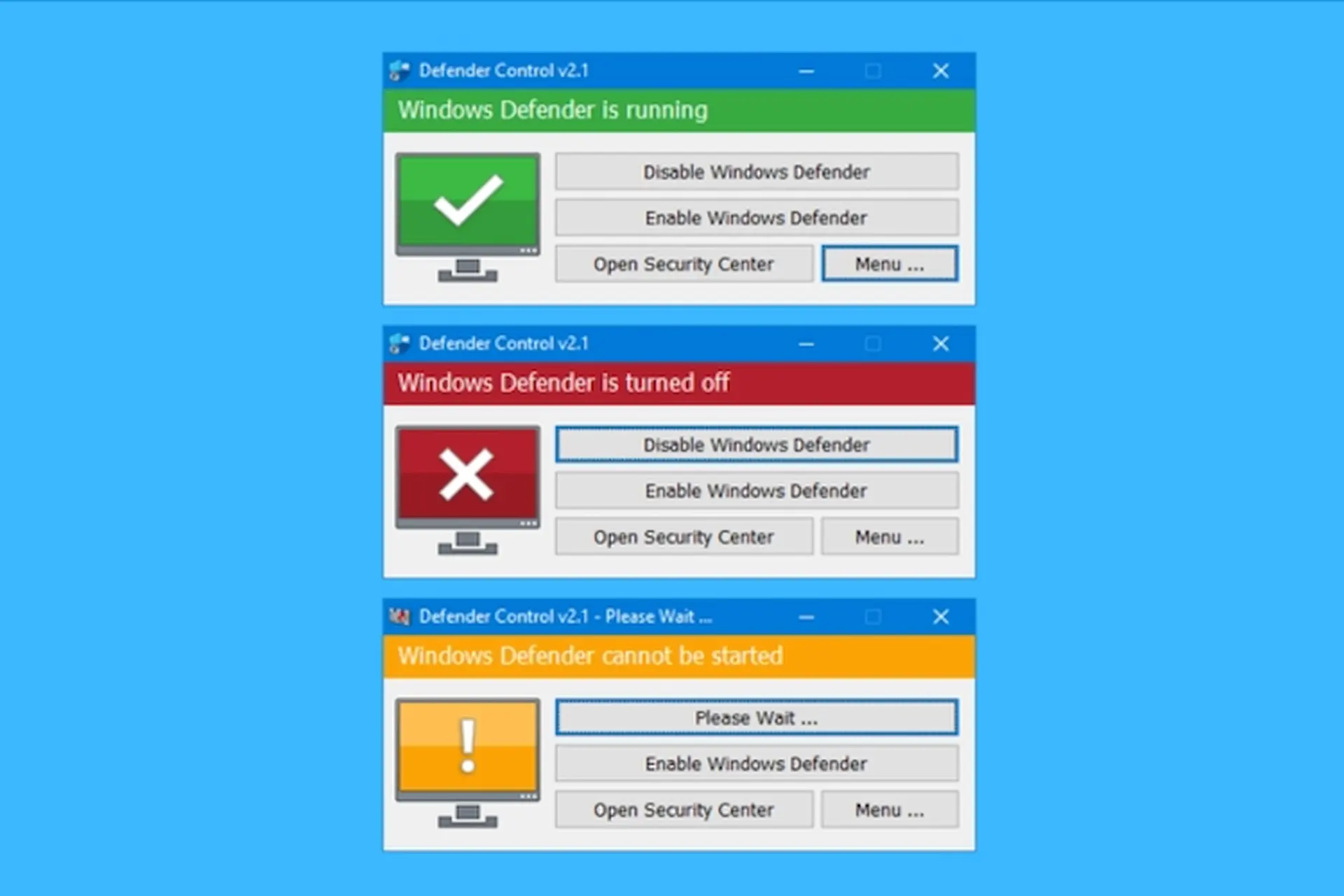 Hướng dẫn tải Defender Control v2.1: Giải pháp quản lý Microsoft Defender đơn giản trên Windows