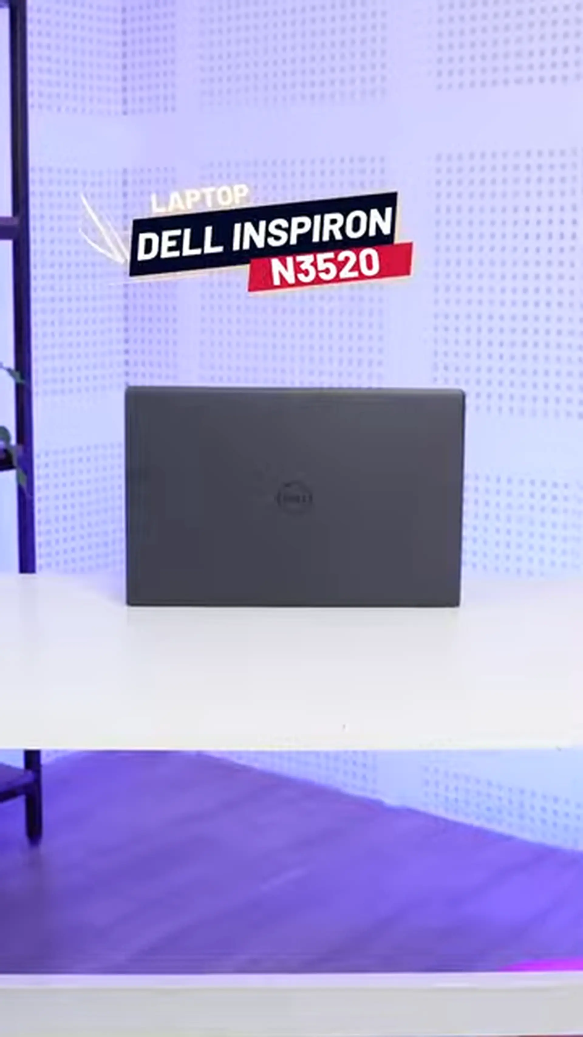 Laptop Dell Inspiron N3520 i5 1235U/16GB/512GB - Bộ nhớ khủng kèm màn hình tối ưu