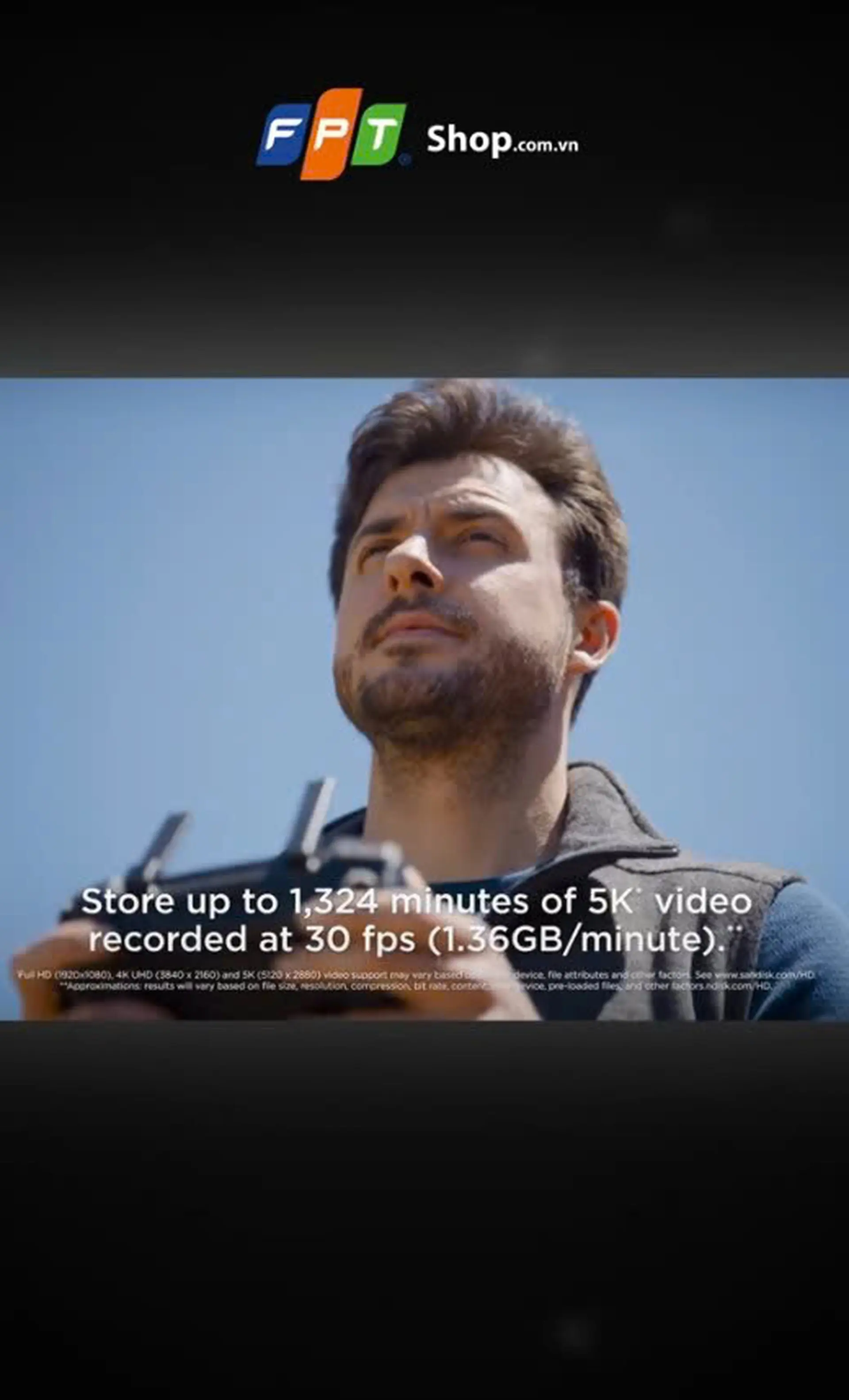 Thẻ nhớ MicroSD Sandisk Extreme Pro V30