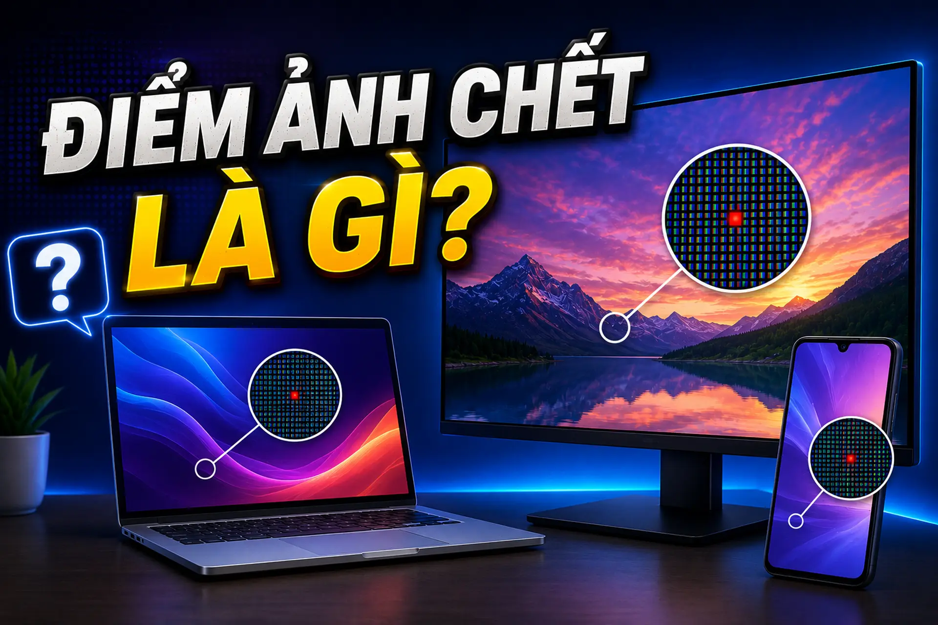 Điểm ảnh chết là gì? Hướng dẫn nhận biết, kiểm tra và khắc phục đúng cách nhất