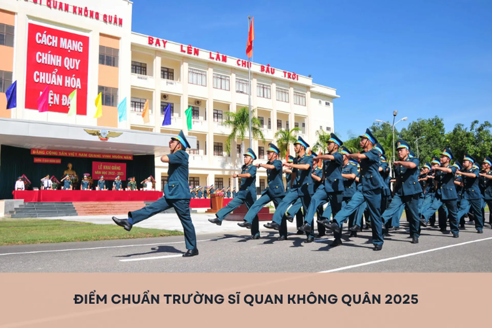 Điểm chuẩn Trường Sĩ quan Không quân 2025: Cập nhật thông tin mới nhất cho các sĩ tử