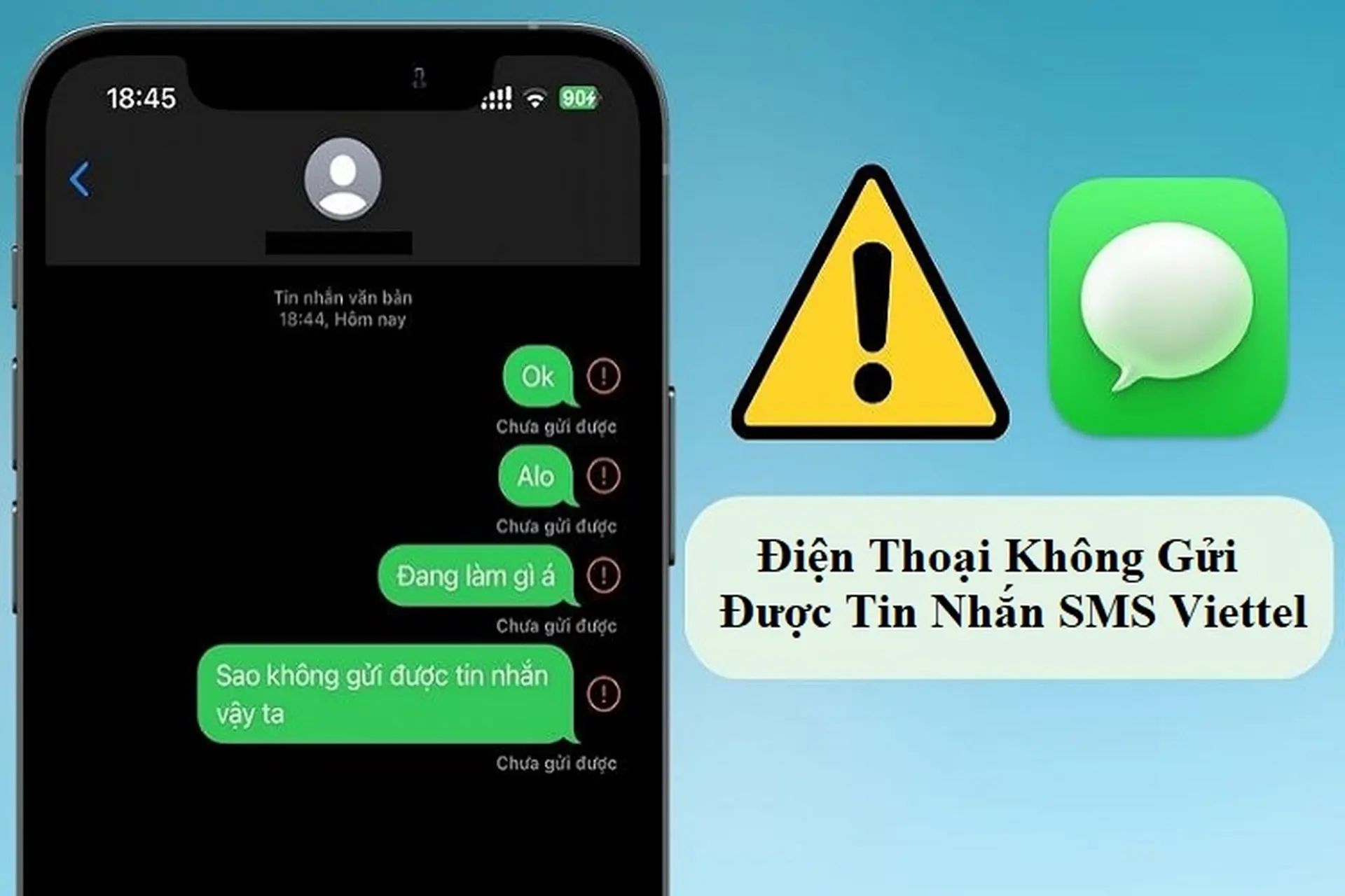 Tại sao điện thoại không gửi được tin nhắn SMS Viettel? Nguyên nhân và cách khắc phục