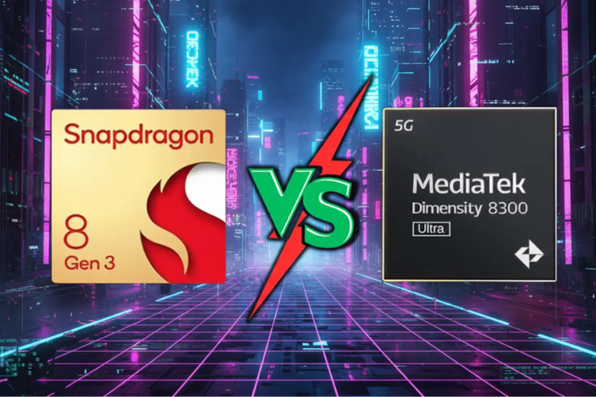 So sánh Dimensity 8300 Ultra và Snapdragon 8 Gen 3: Cuộc so tài giữa chip cận cao cấp và flagship 