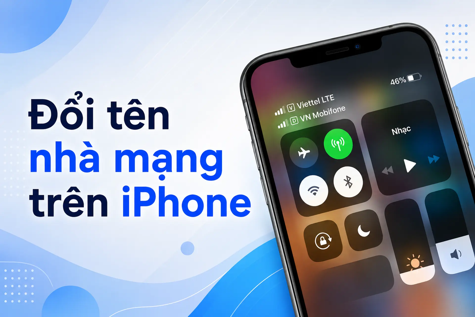 Cách đổi tên nhà mạng trên iPhone cực thú vị, cá nhân hóa giao diện dễ dàng