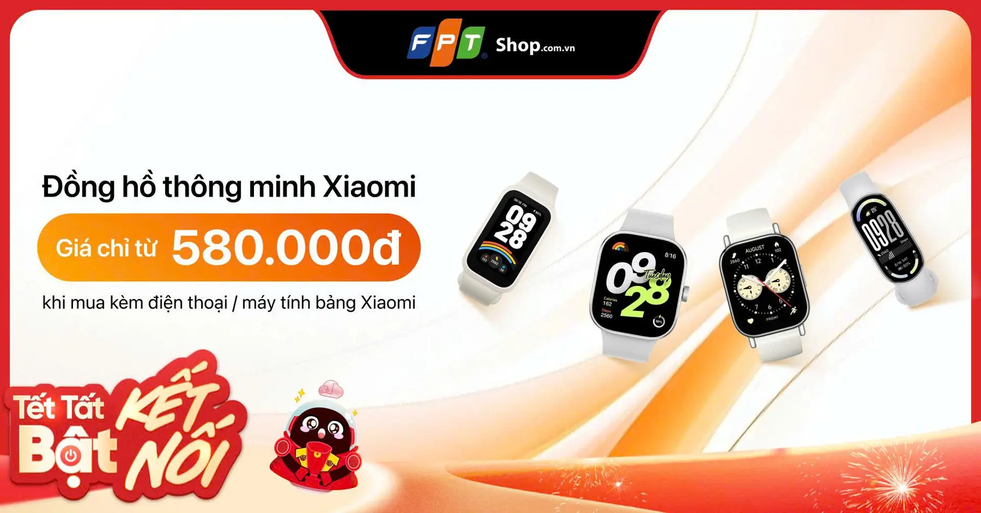 Đồng hồ Xiaomi ưu đãi lớn tháng 6, giá chỉ từ 580.000đ khi mua kèm