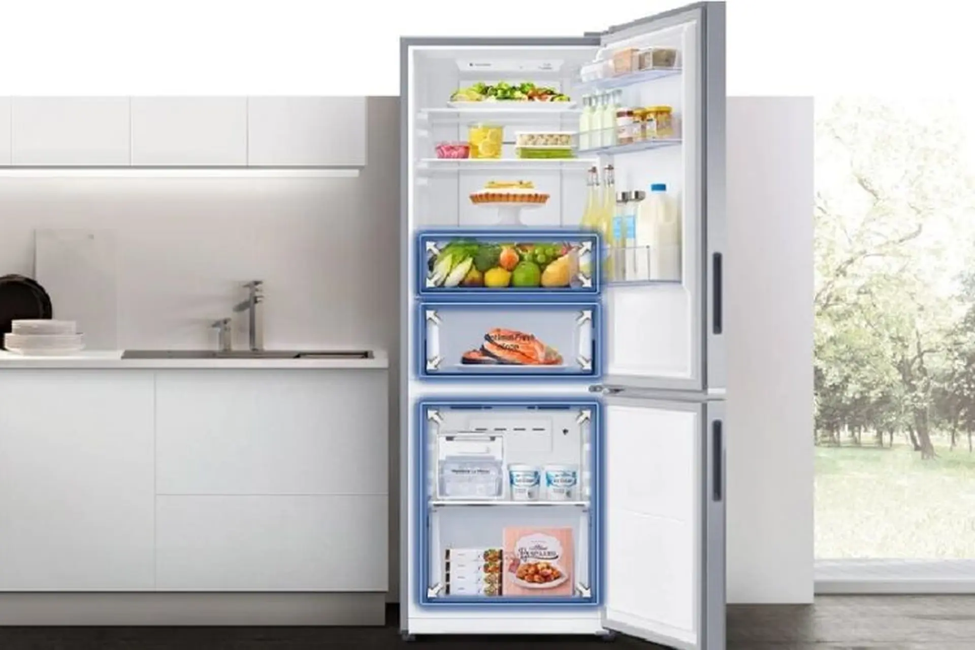 Đông mềm -1 độ C và 2 dàn lạnh độc lập là gì? Vì sao nên chọn tủ lạnh có công nghệ này?