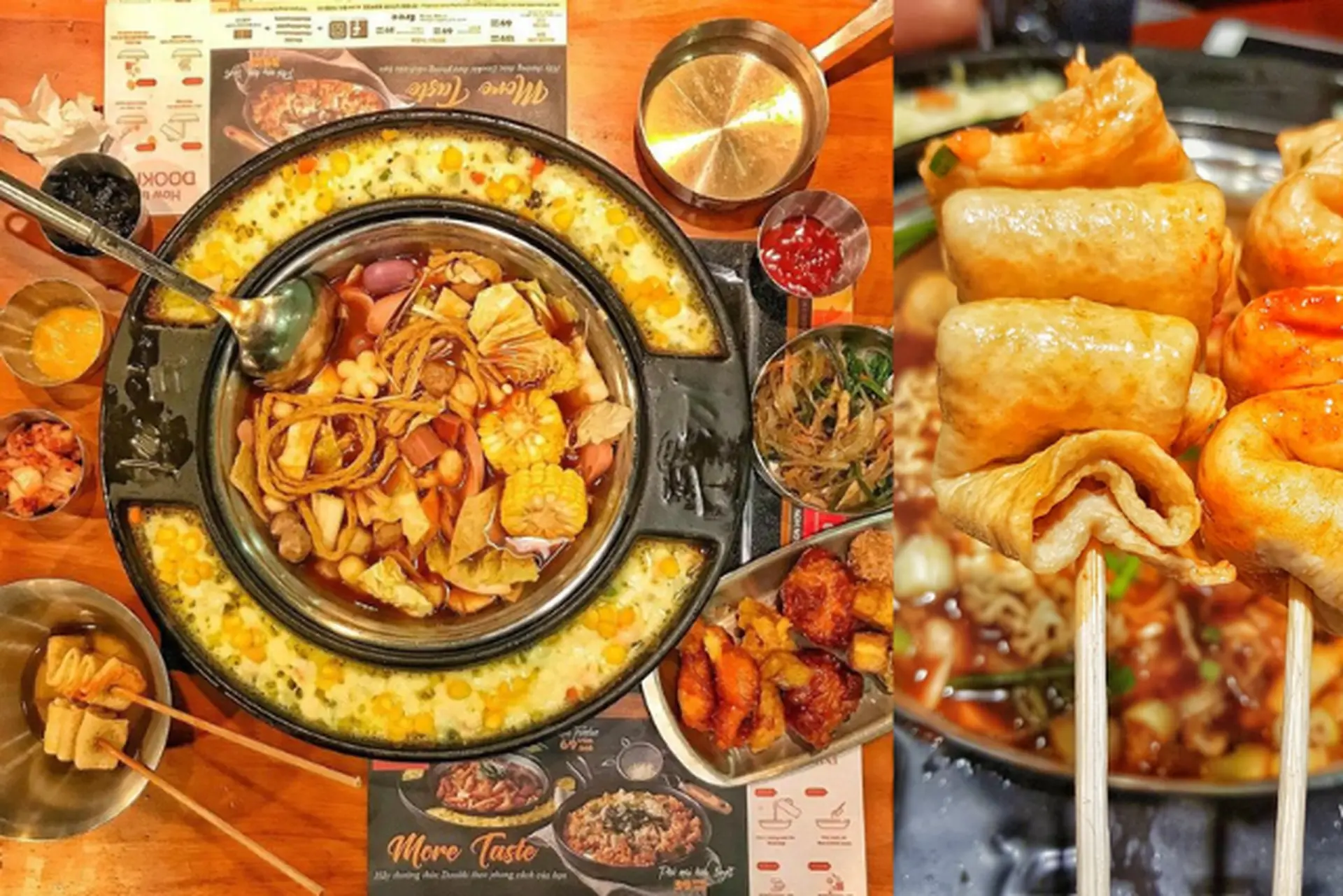 Dookki gần đây ở Hà Nội: Khám phá buffet tokbokki chuẩn Hàn, giá mềm khiến ai cũng muốn đến thử