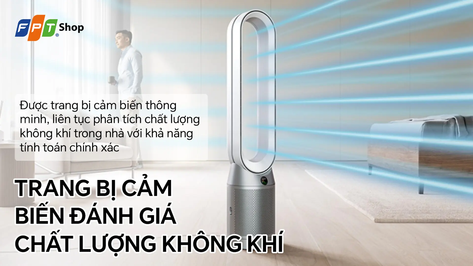 Máy lọc không khí Dyson Purifier Cool TP07 56W
