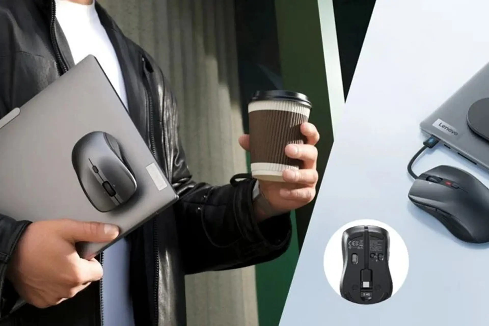 ESR MagMouse: Chuột không dây đầu tiên có thể gắn từ tính vào laptop, kèm sẵn cáp USB-C