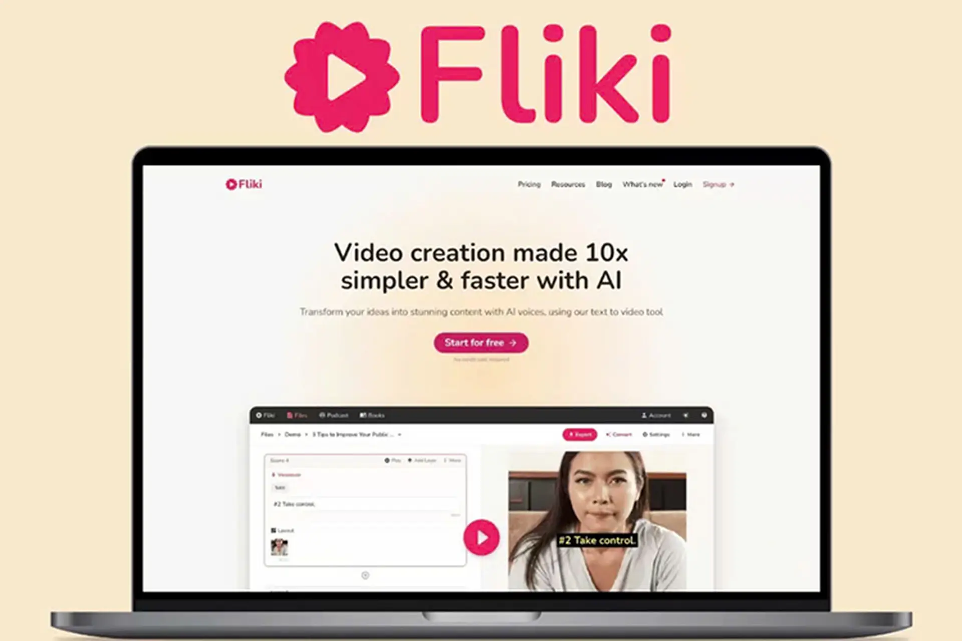 Fliki AI: Trợ lý ảo đắc lực giúp bạn tạo ra video chuyên nghiệp chỉ trong vài giây, cực hiệu quả