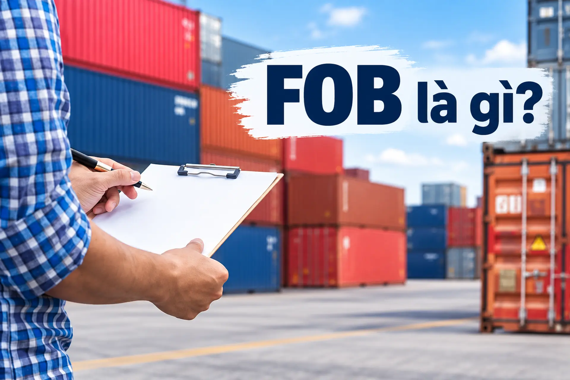 FOB là gì trong xuất nhập khẩu? Tìm hiểu điều kiện giao hàng FOB trong xuất nhập khẩu