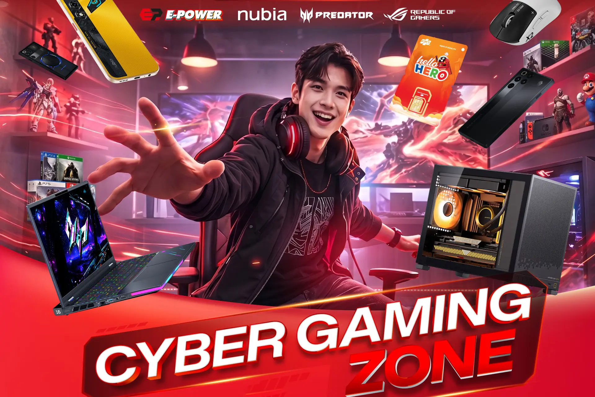 FPT Shop khuấy động Vietnam Gameverse 2026 với loạt trải nghiệm gaming