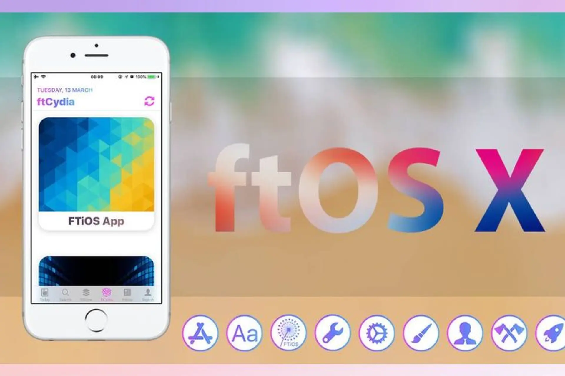 Ftiosx - Kho ứng dụng đa năng cho iOS, giải pháp thay thế hoàn hảo cho App Store