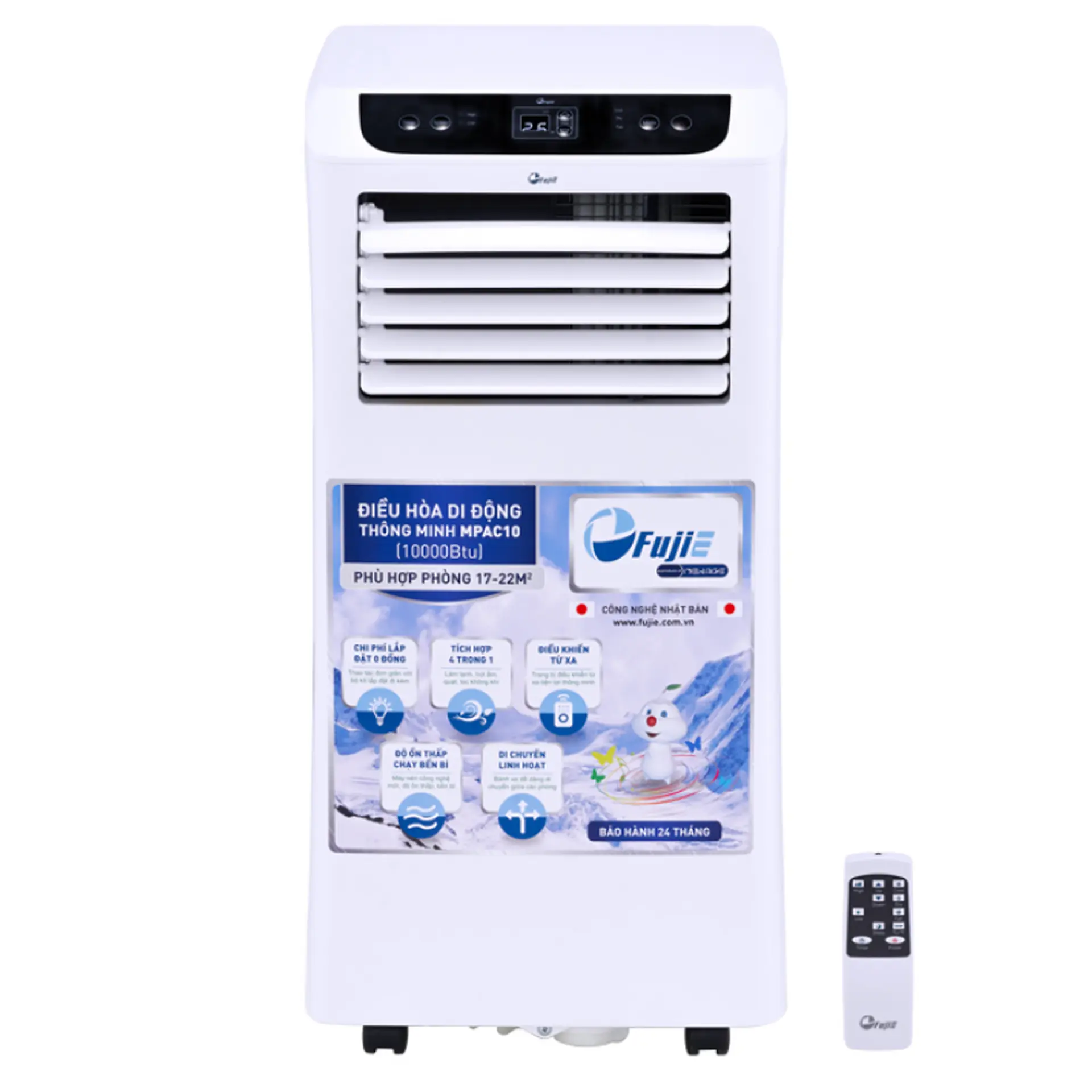 Máy lạnh di động Fujie 1 HP HP MPAC10