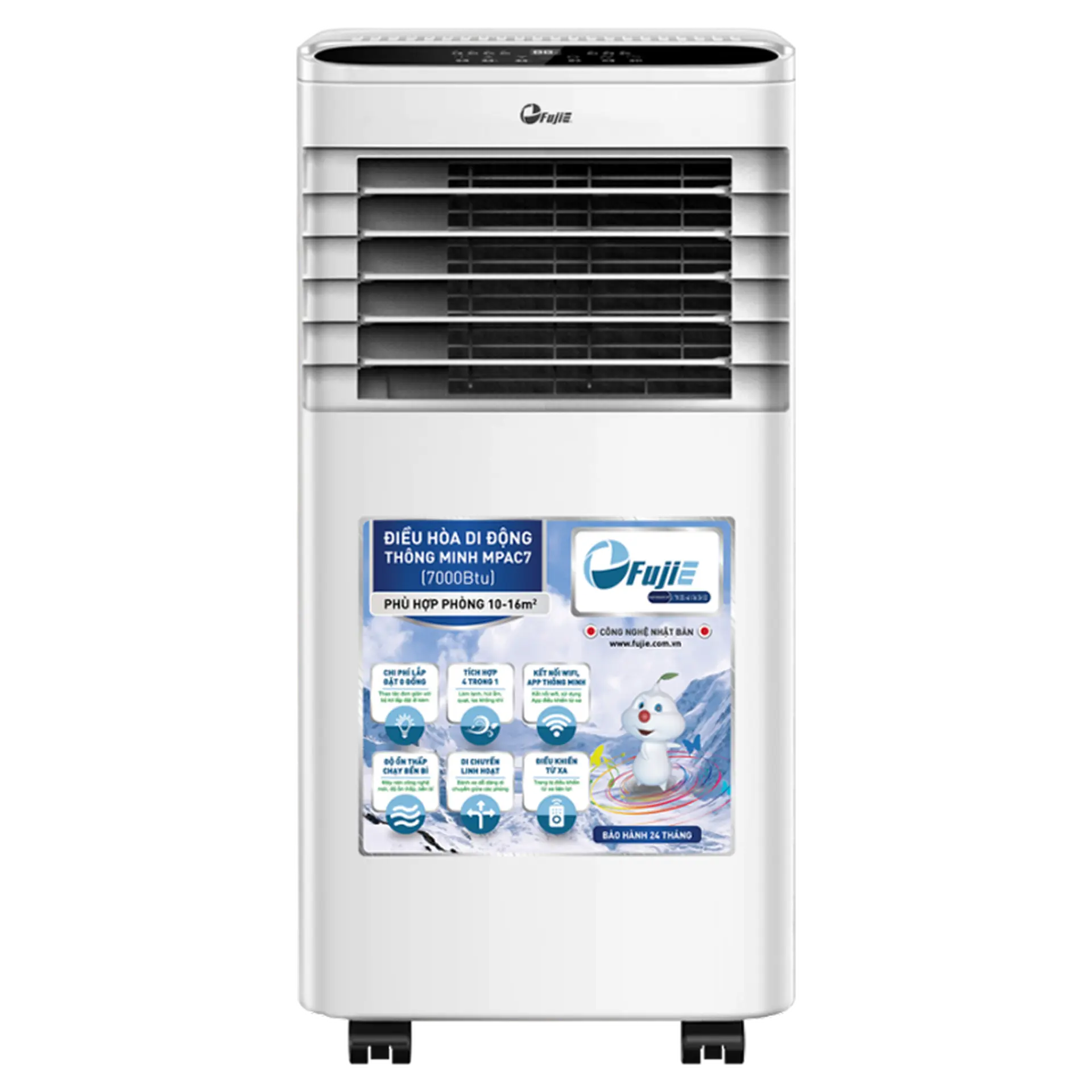 Máy lạnh di động Fujie 1 HP HP MPAC7