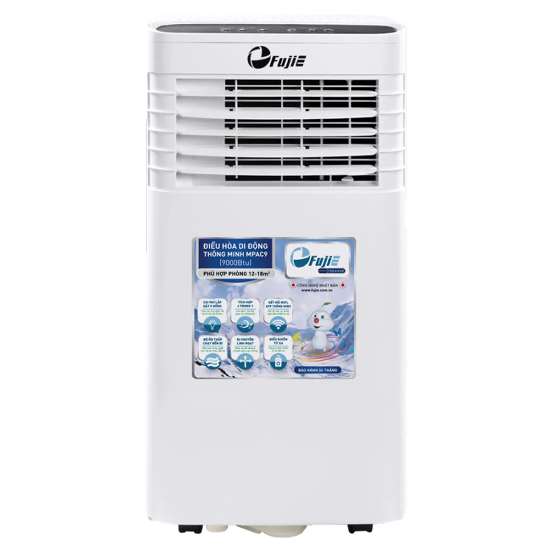 Máy lạnh di động Fujie 1 HP HP MPAC9