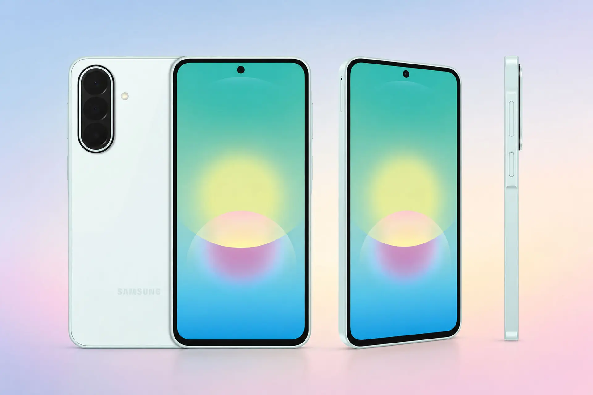 Samsung Galaxy A27 hé lộ màu xanh bạc hà, diện mạo Galaxy A Series thêm tươi mới