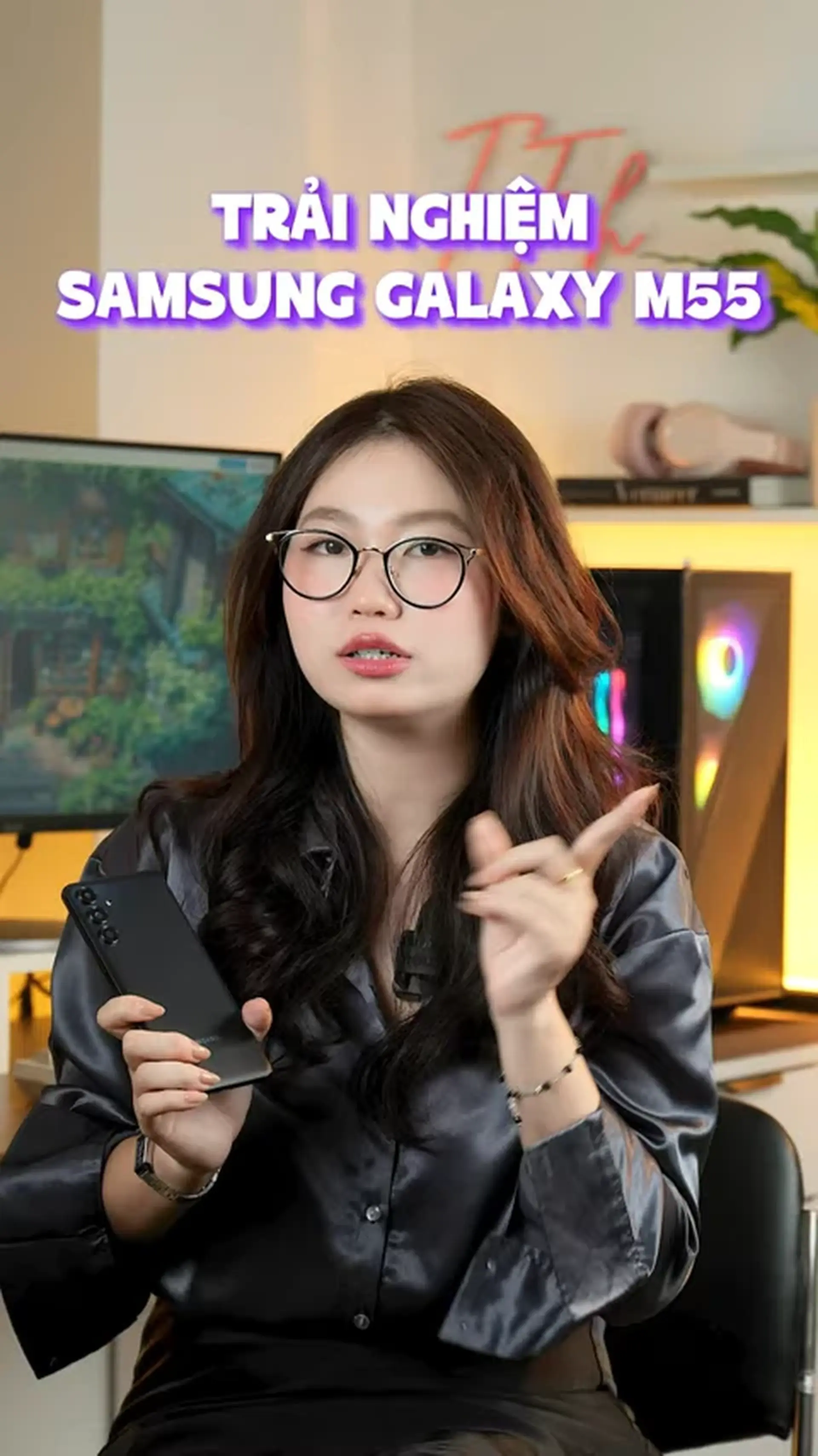 Galaxy M55 cực kì HOT, để mình giải thích cho là vì sao nha