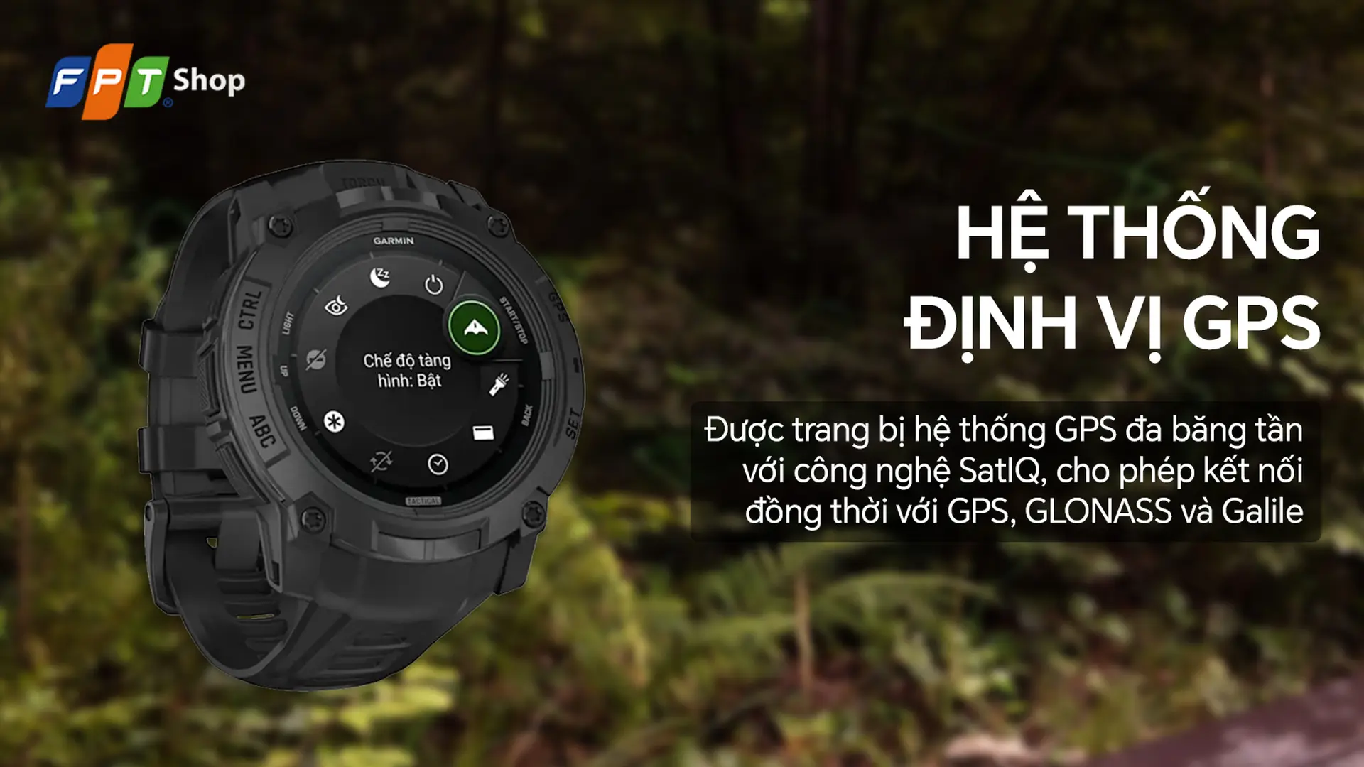 Garmin Instinct 3 Tactical 50 mm AMOLED
