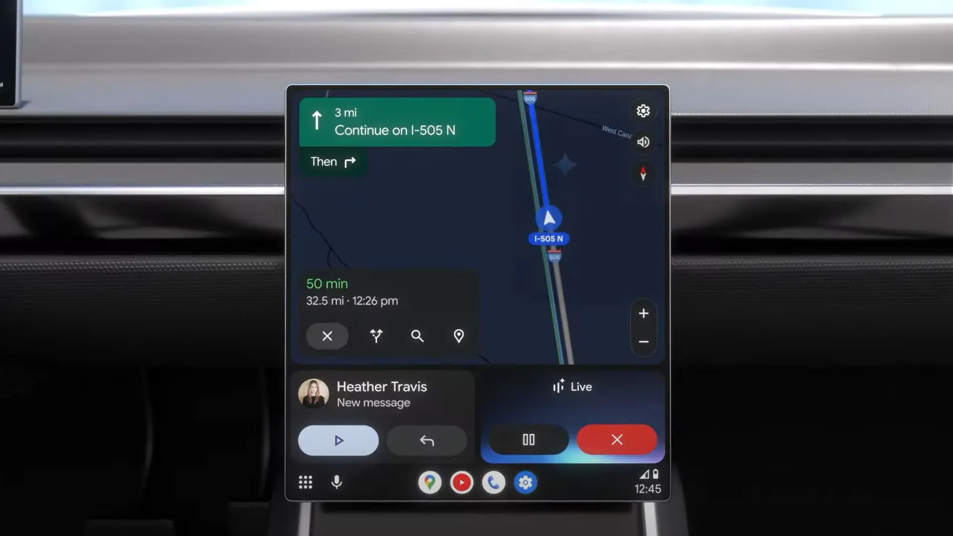 Gemini có mặt trên Android Auto - lái xe cùng trợ lý AI thế hệ mới