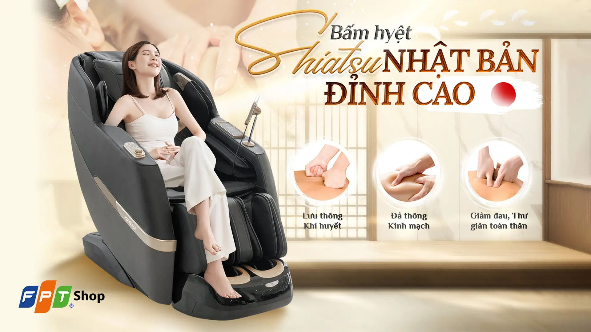Ghế Massage FUJILUX JP-8000