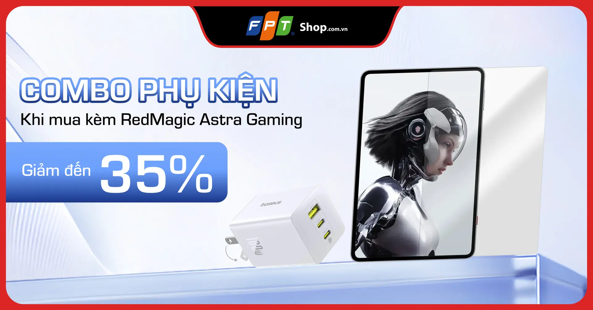 Giảm đến 35% combo phụ kiện mua kèm RedMagic Astra Gaming