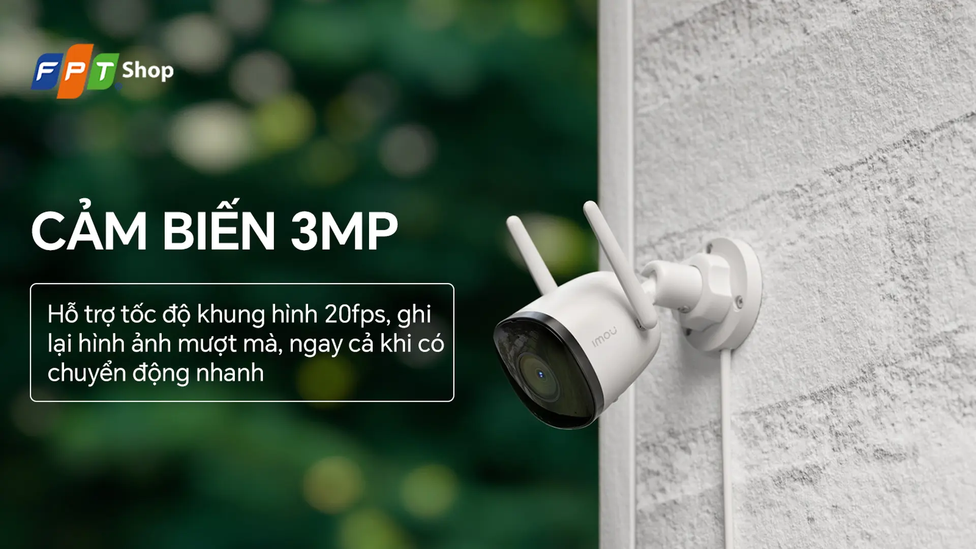 Camera IP ngoài trời 3MP Imou IPC-F32P