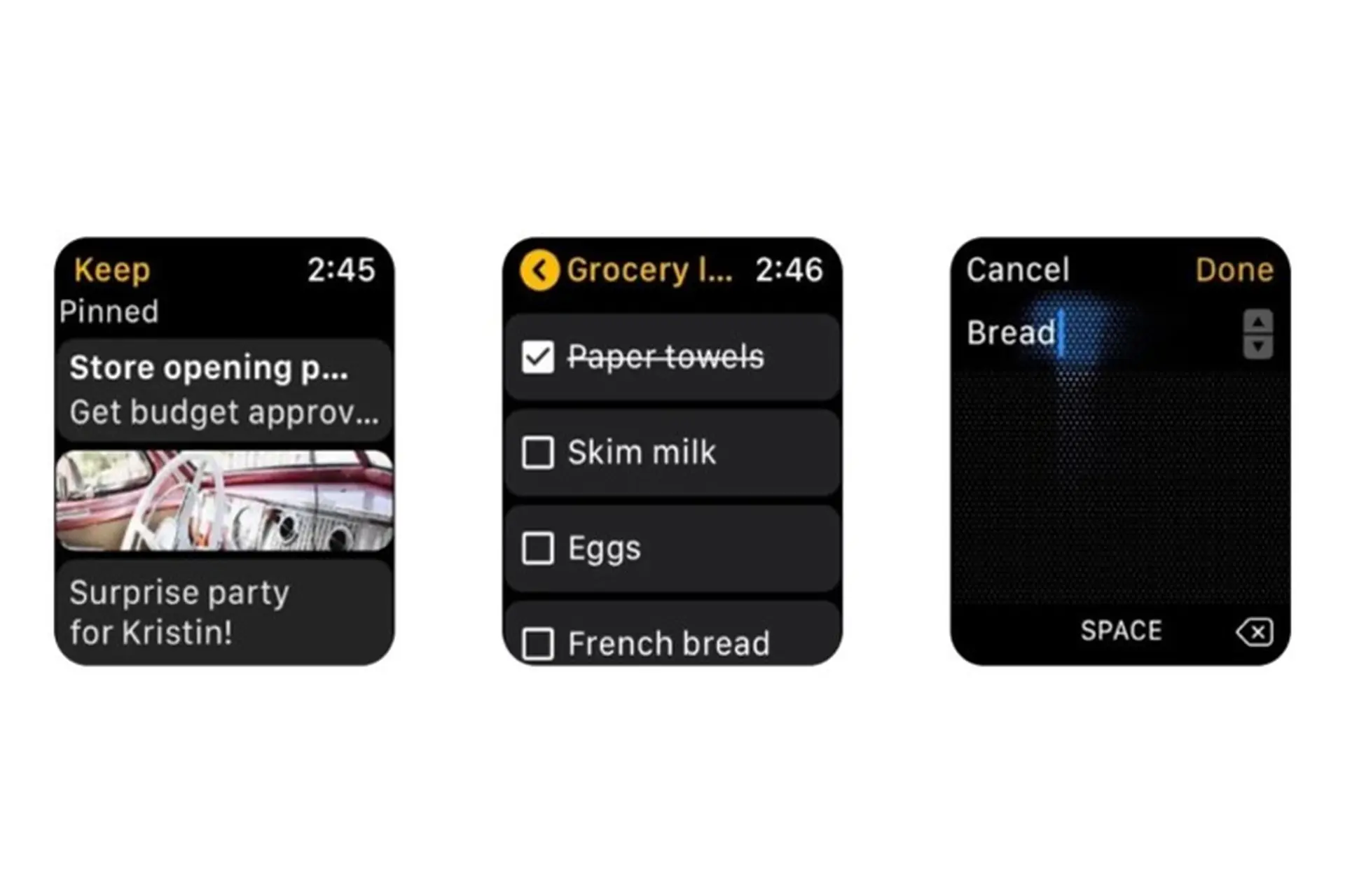 Google ngừng hỗ trợ ứng dụng Keep trên Apple Watch