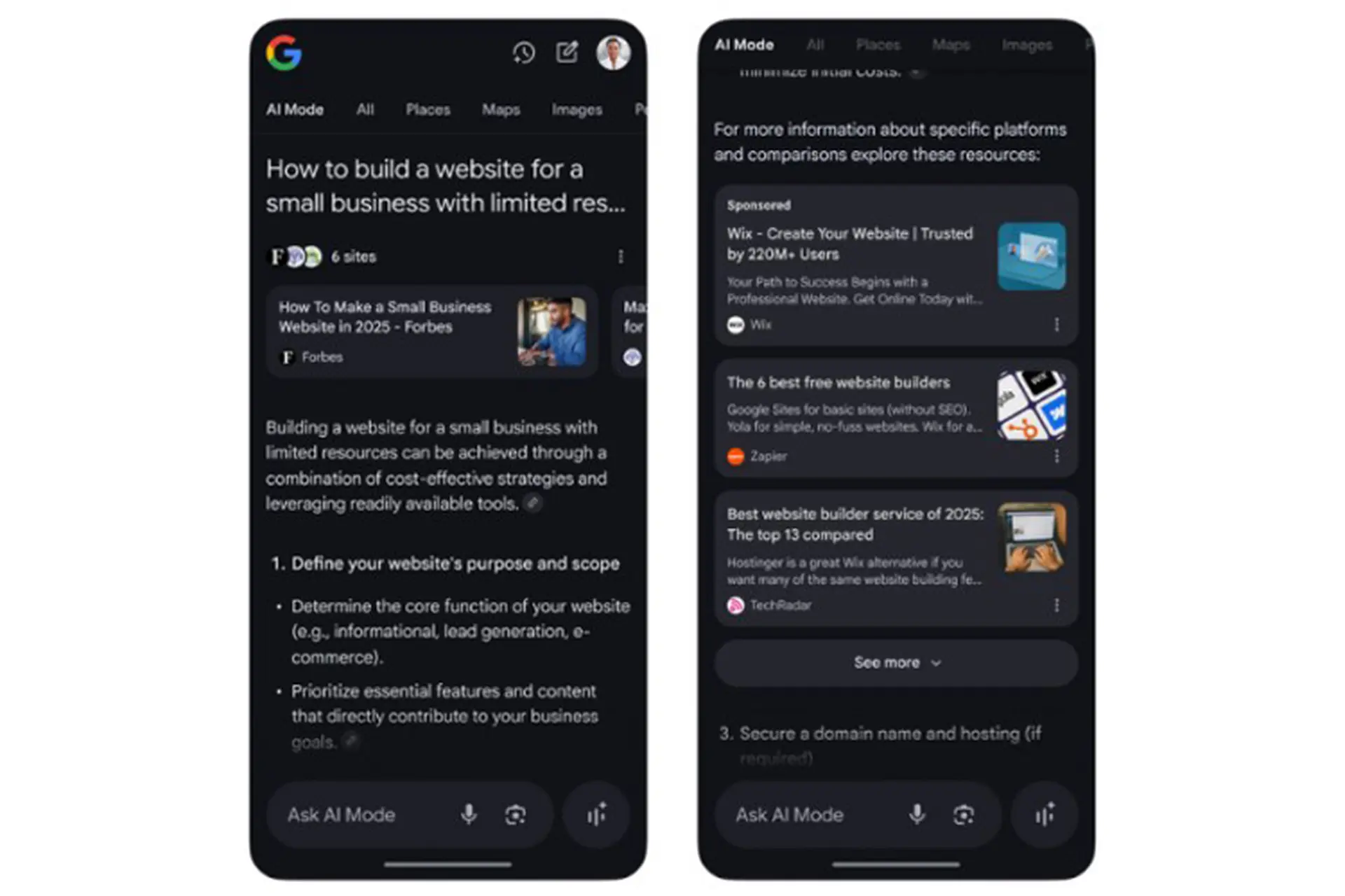 Google tiếp tục "nhồi" thêm quảng cáo vào kết quả AI Search