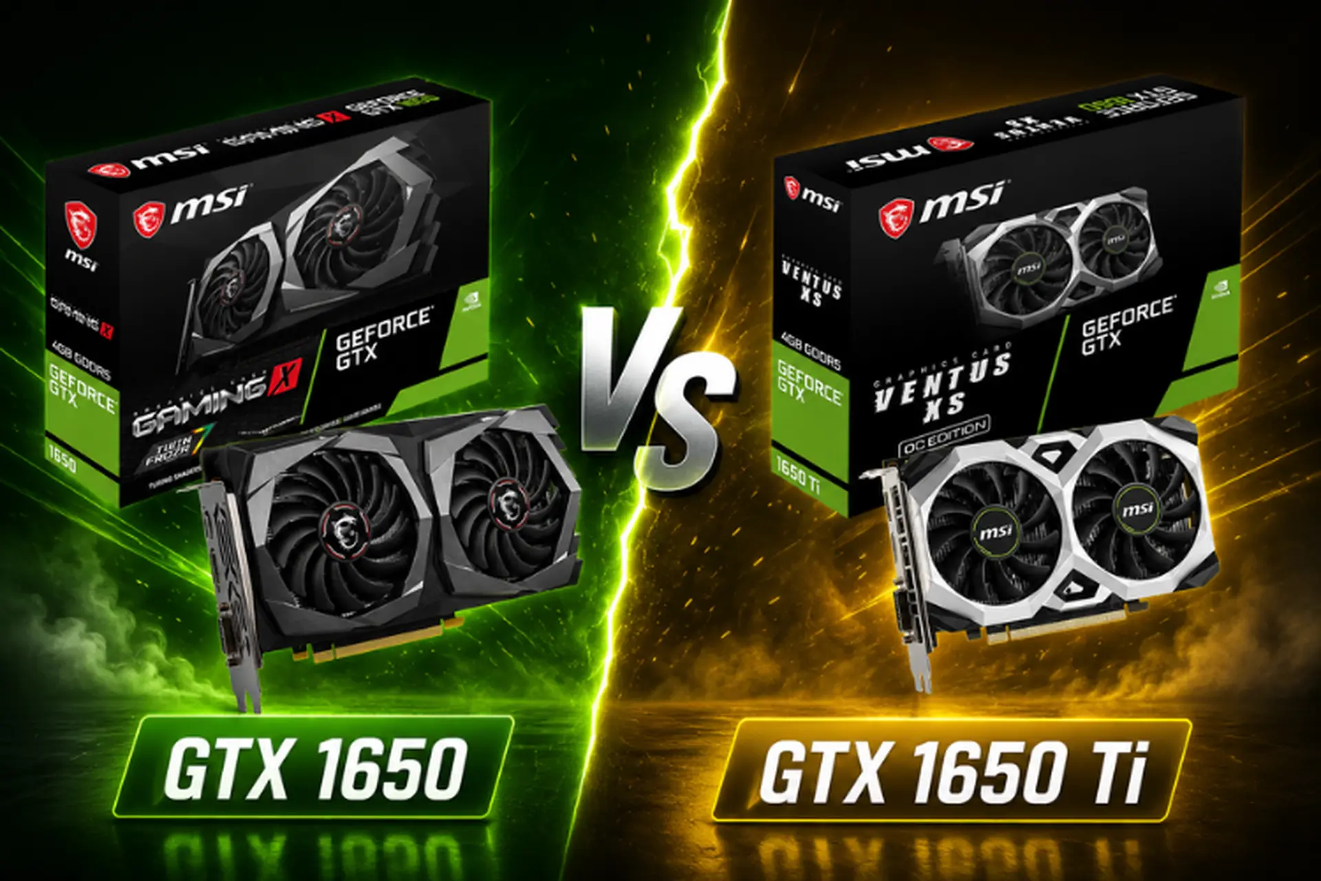 GTX 1650 vs 1650 Ti: So sánh chi tiết hiệu năng và lựa chọn tối ưu cho laptop và PC tầm trung