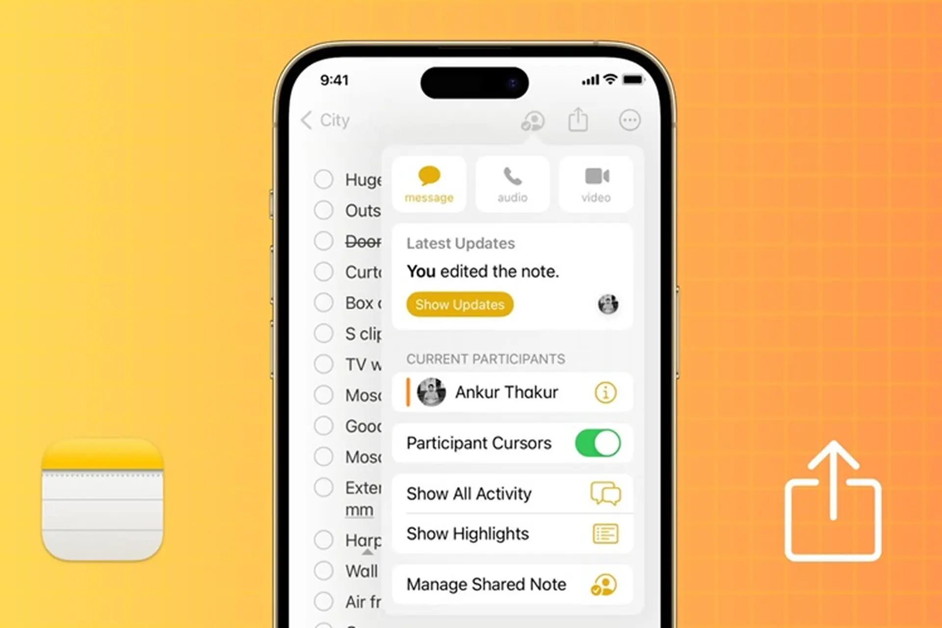 Lưu ngay cách gửi bản sao ghi chú trên iPhone vô cùng đơn giản mà ít ai biết