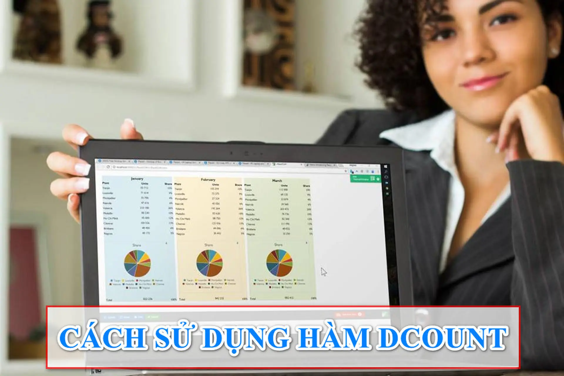 Hướng dẫn sử dụng hàm DCOUNT để đếm dữ liệu nhanh chóng và chính xác trong Excel