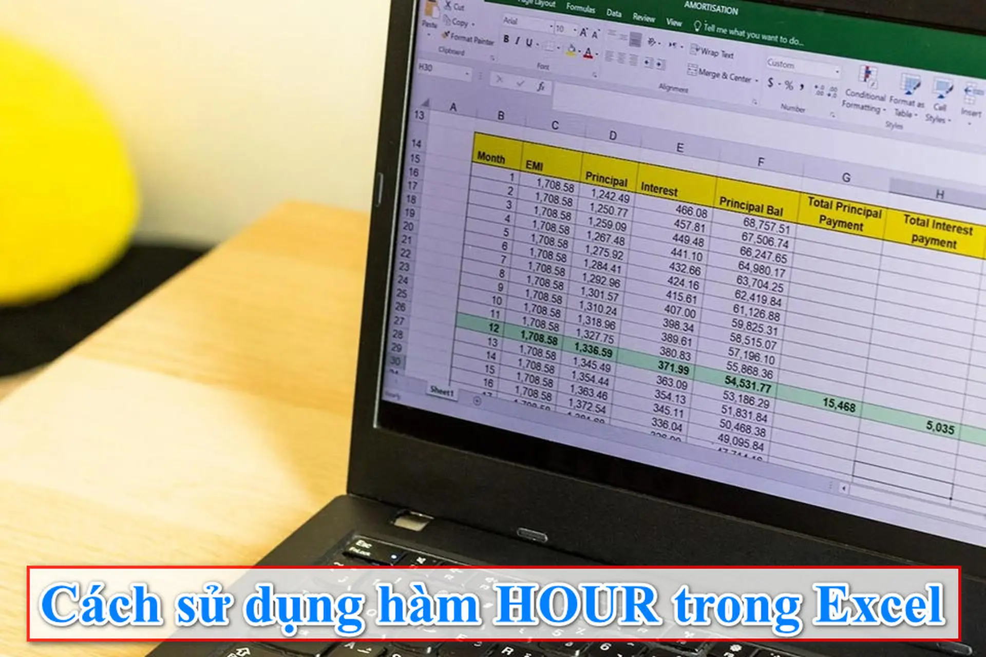 Bật mí cho bạn cách dùng hàm HOUR trong Excel để tính toán và quản lý thời gian