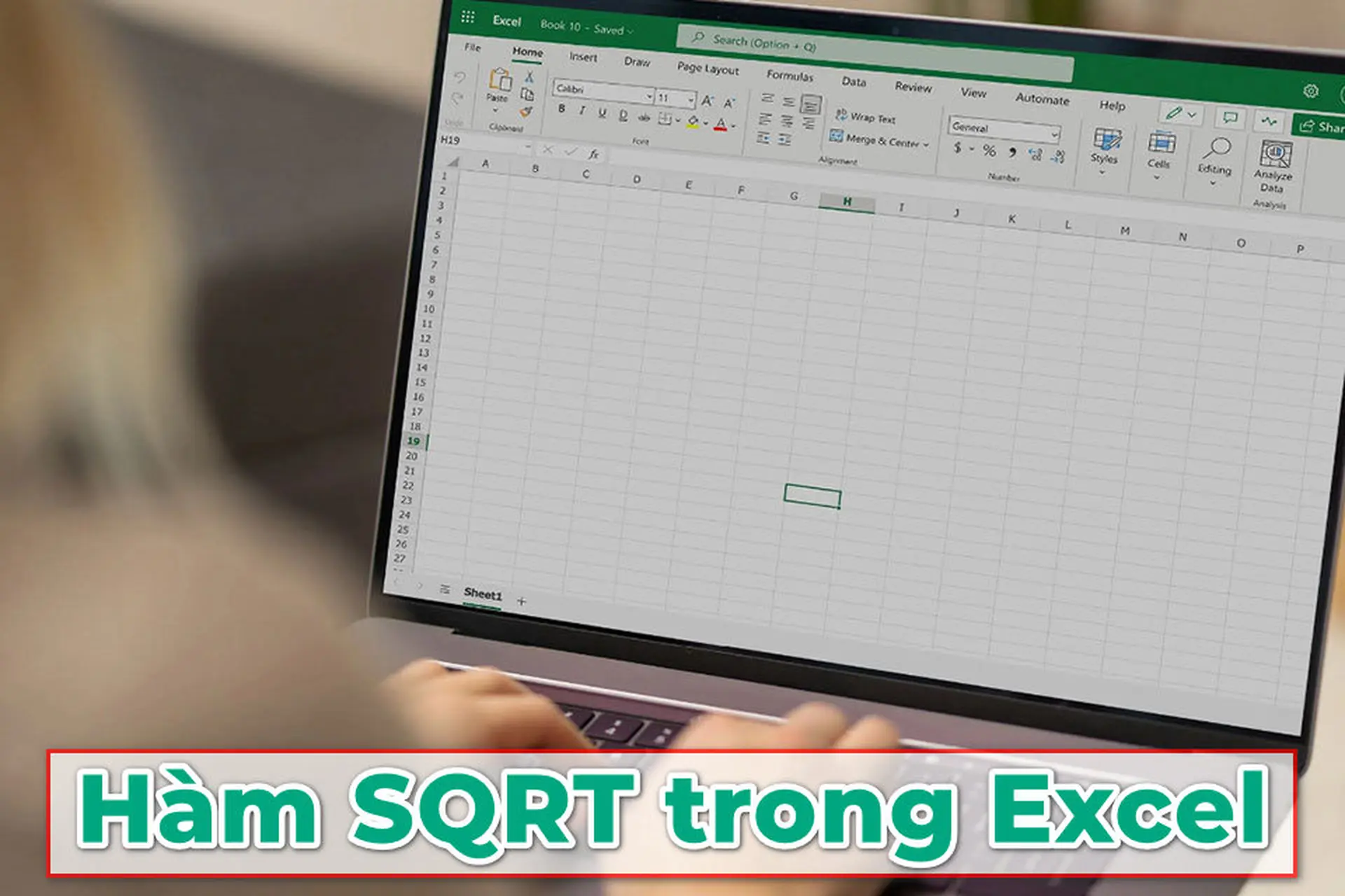 Hàm SQRT trong Excel: Công cụ mạnh mẽ để tính toán căn bậc hai trong bảng tính