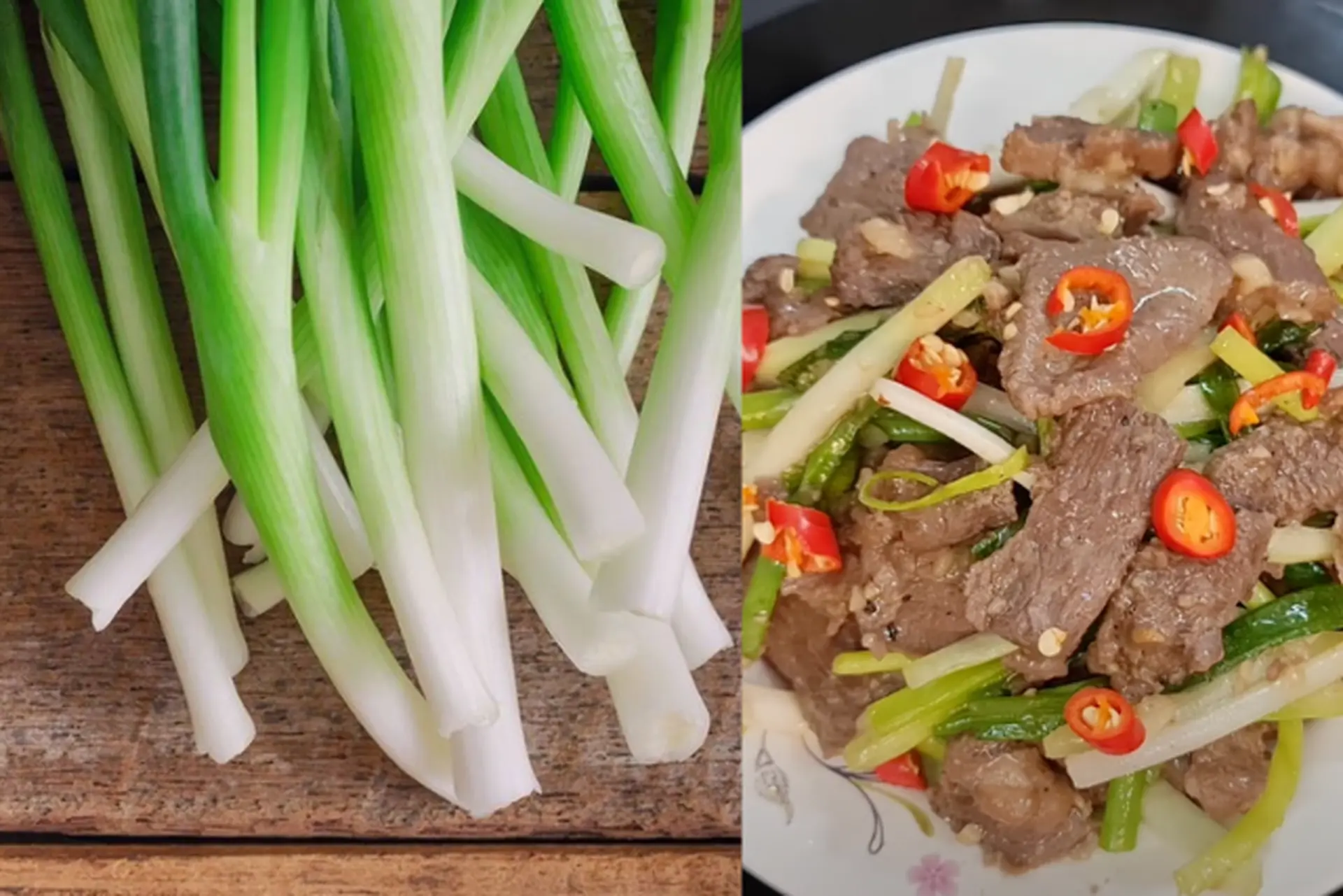 Hành hoa có gì đặc biệt? Công dụng, lợi ích sức khỏe và cách làm hành hoa xào thịt bò