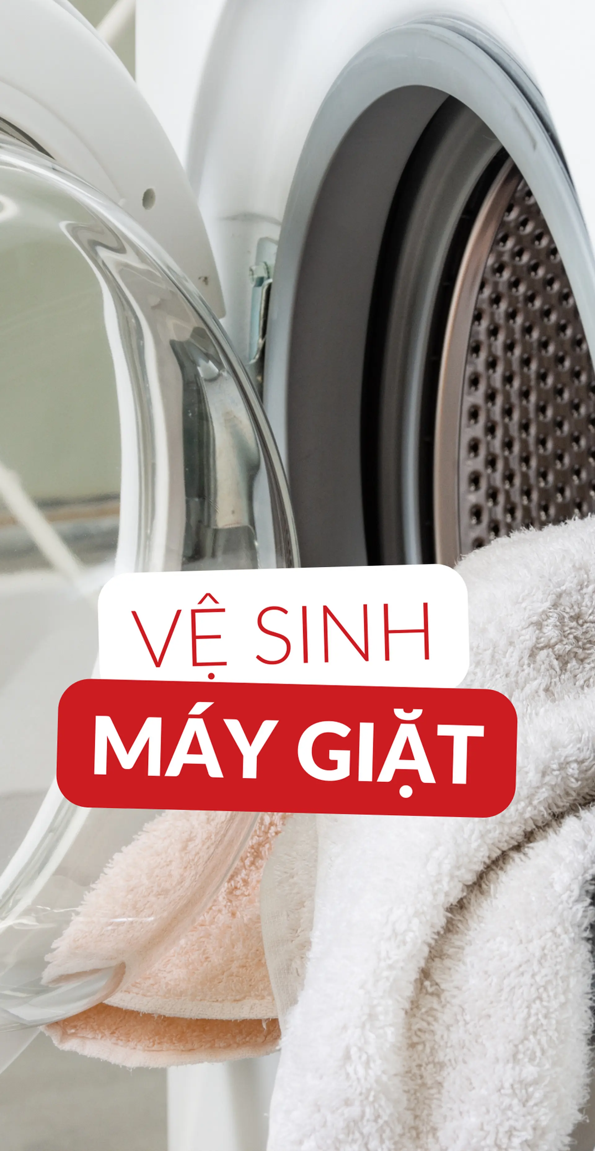 Cách vệ sinh và bảo dưỡng máy giặt