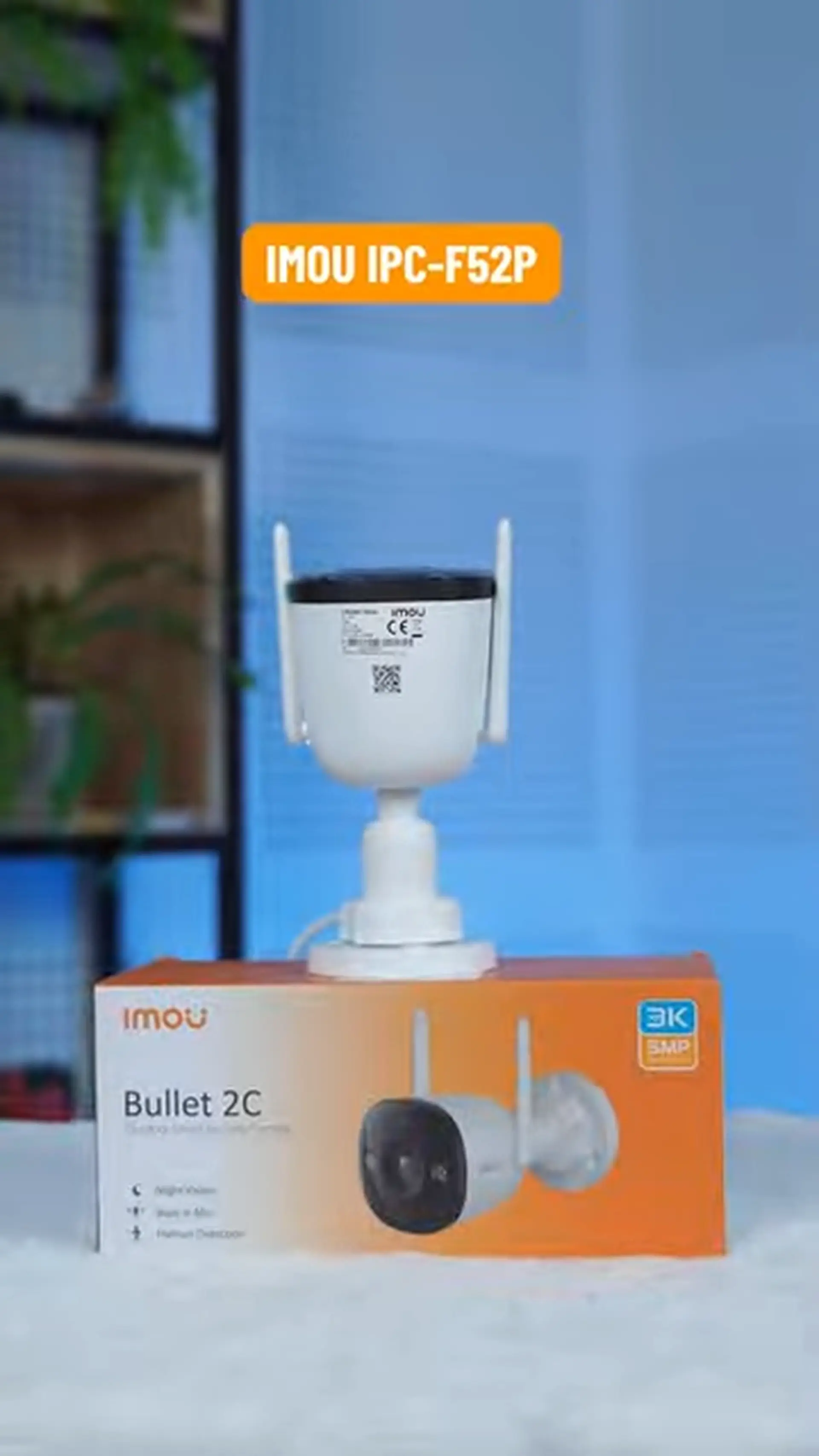CAMERA GIÁM SÁT NGOÀI TRỜI IMOU - BỀN BỈ, SẮC NÉT
